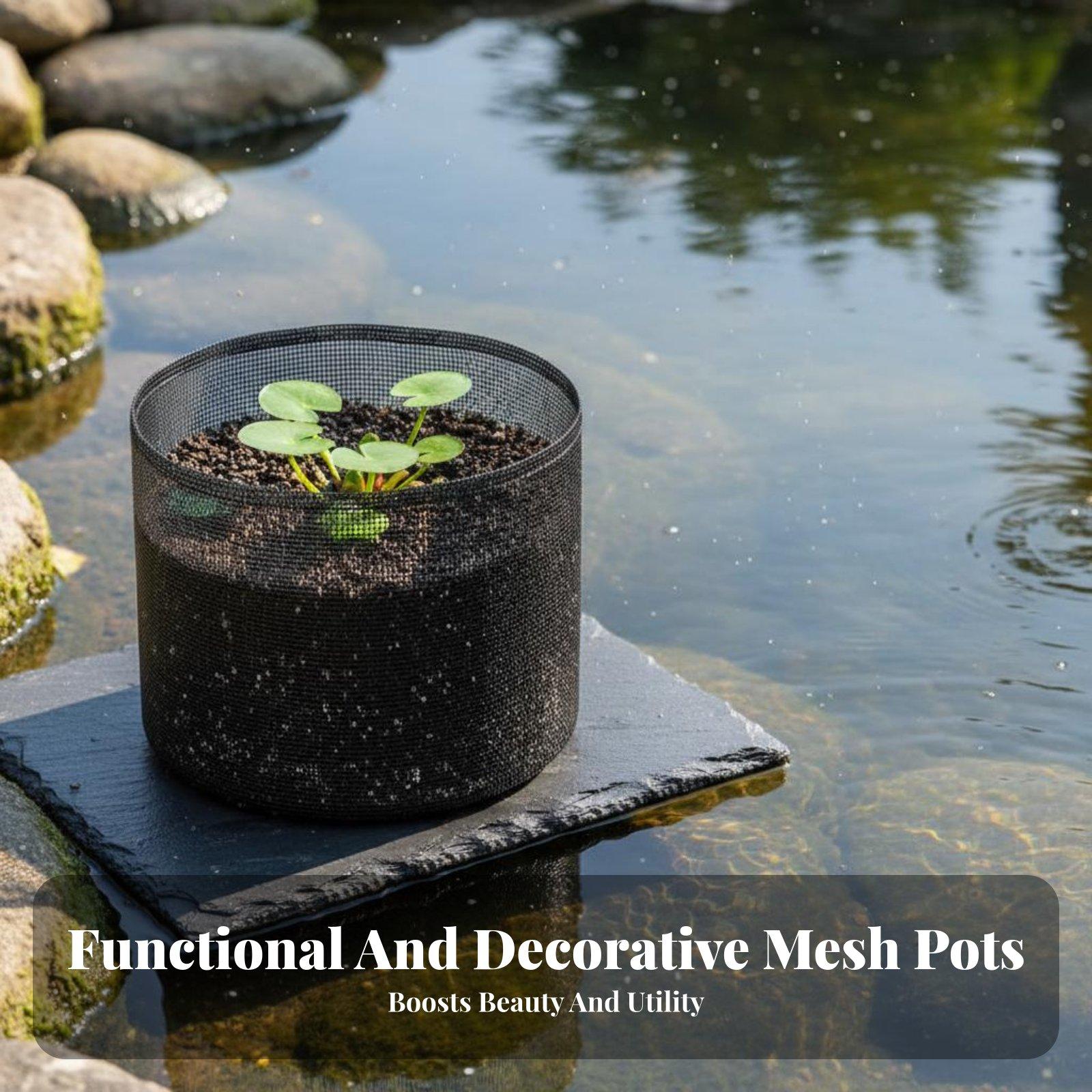 Grow Bag - 4 Piece Water Lily Planting Pots