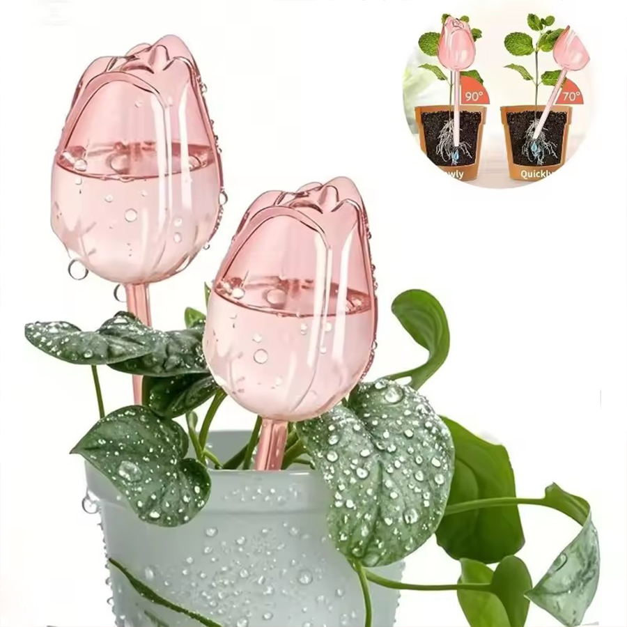 Indoor Herb Garden - Transparent Thick PET Tulip Shaped Self