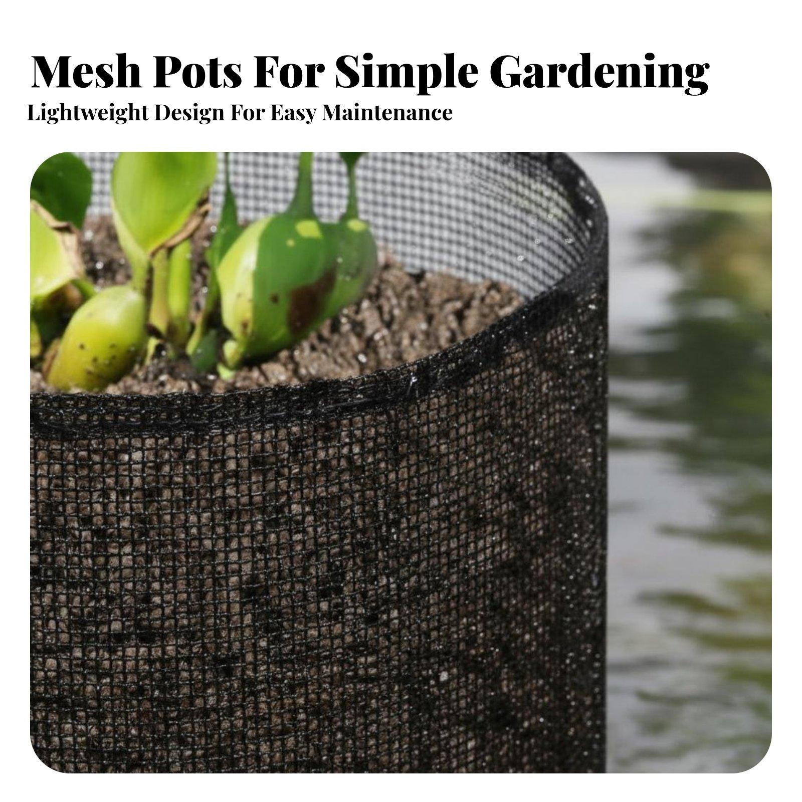 Grow Bag - 4 Piece Water Lily Planting Pots