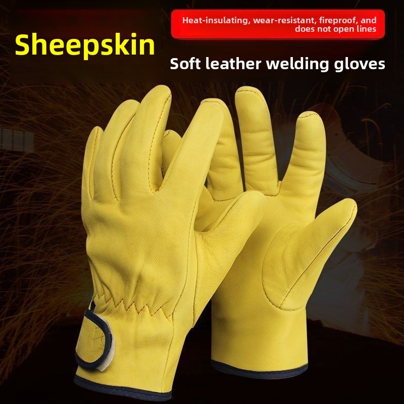 a pair Work Gloves Sheepskin L - đánh giá và giá Garden Gloves