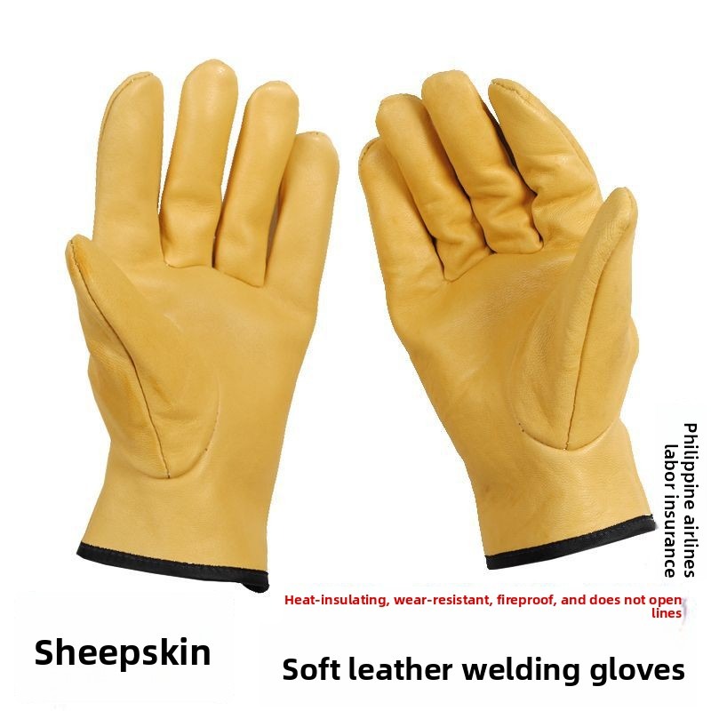 a pair Work Gloves Sheepskin L - đánh giá và giá Garden Gloves