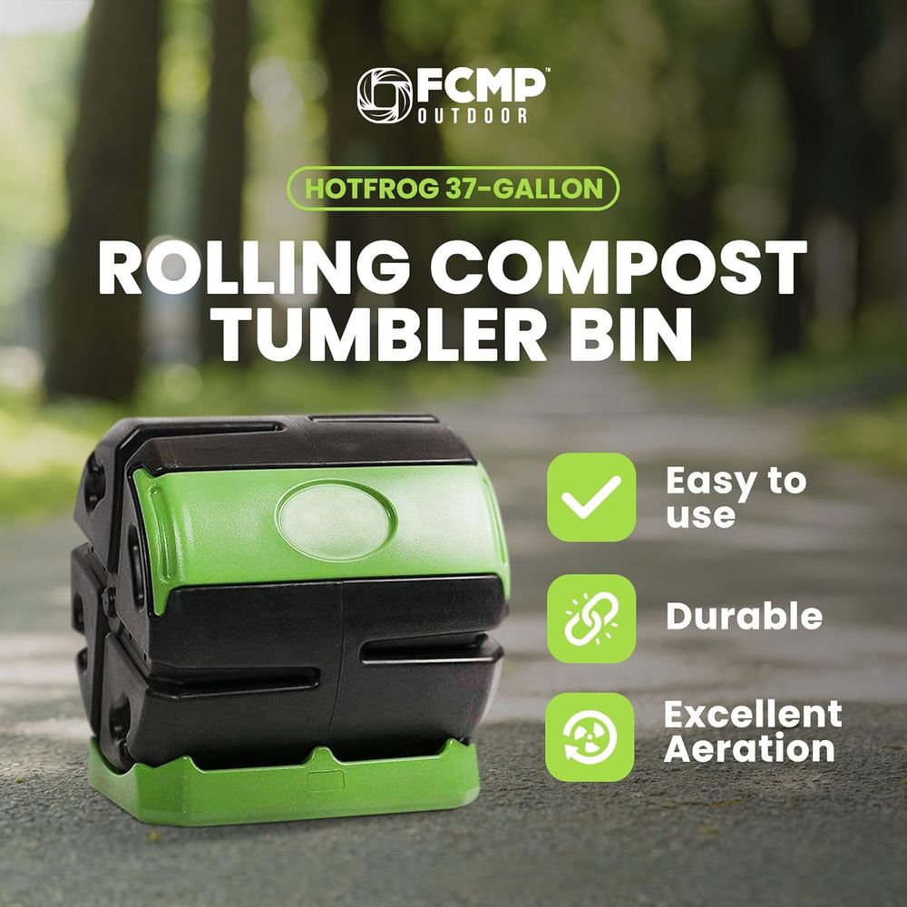 Single Chamber Outdoor Rotatin - đánh giá và giá Compost Bin