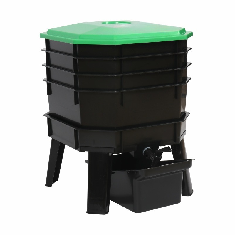 Worm Composter Bin for Kitchen - đánh giá và giá Compost Bin