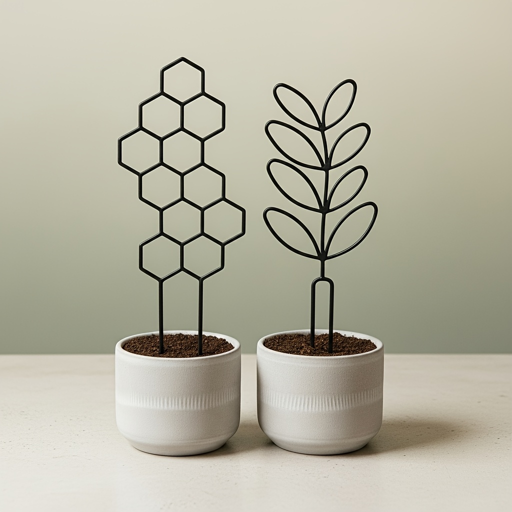1/2Pack Indoor Plant Trellis G - đánh giá và giá Indoor Herb Garden
