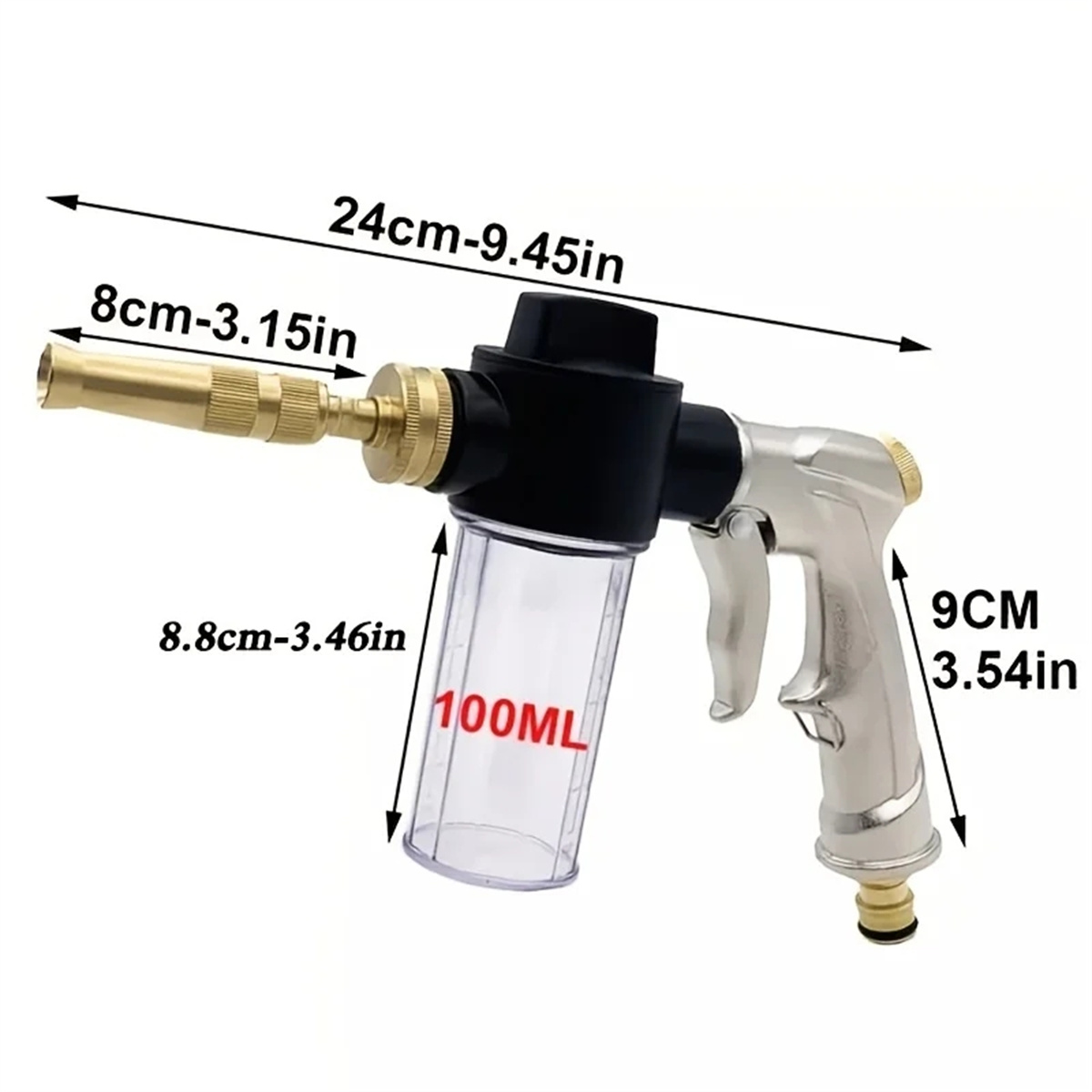 High Pressure Spray Water Gun  - đánh giá và giá Trowel Garden Tools