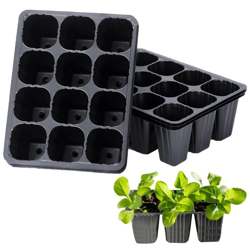 12 Holes Vegetable Seedling Po - đánh giá và giá Seed Starter Tray