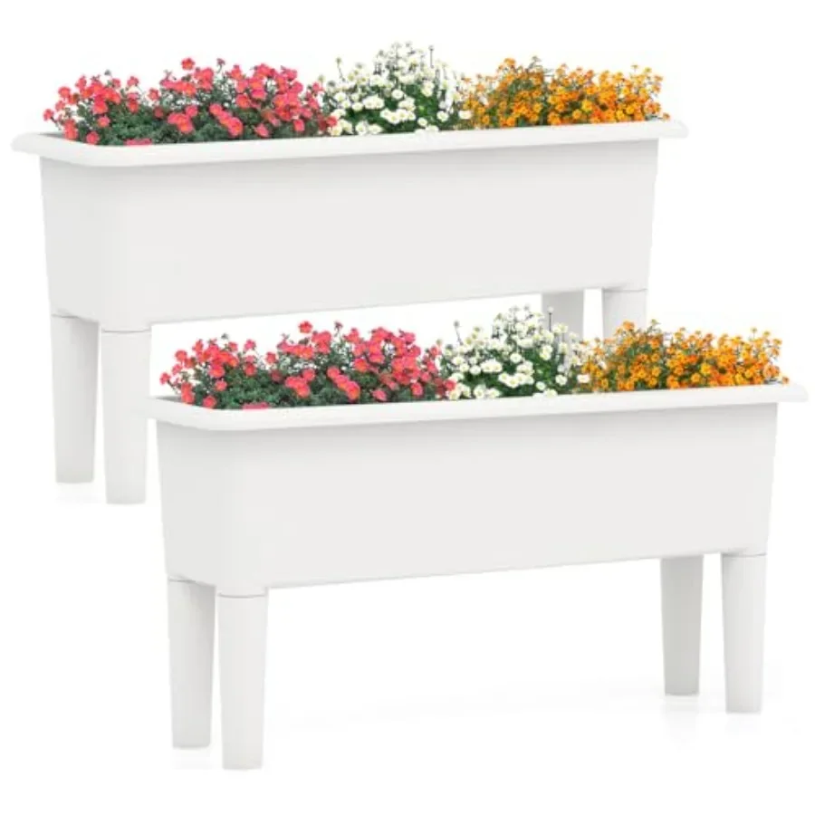 Raised Garden Beds Outdoor Set - đánh giá và giá Self Watering Planter