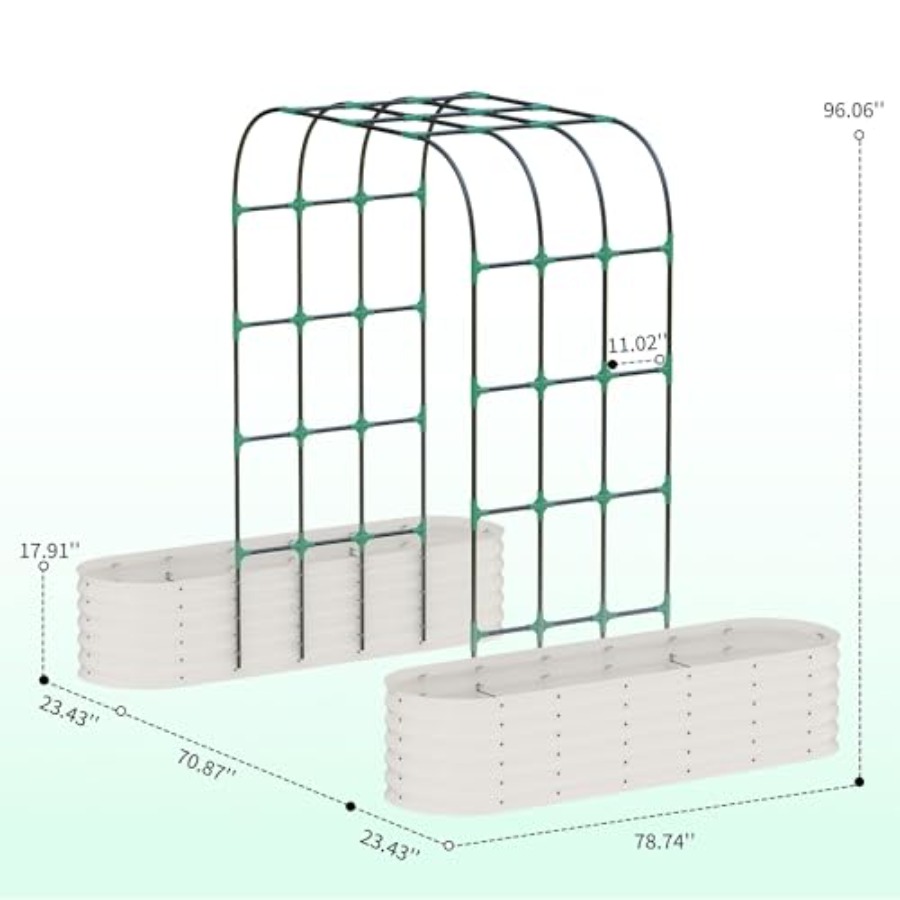 Galvanized Raised Garden Bed w - đánh giá và giá Raised Garden Bed
