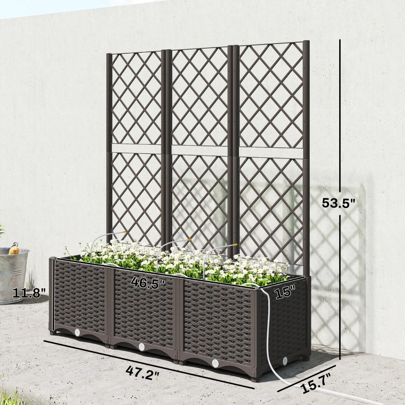 Outdoor Planter Box,Practical  - đánh giá và giá Self Watering Planter