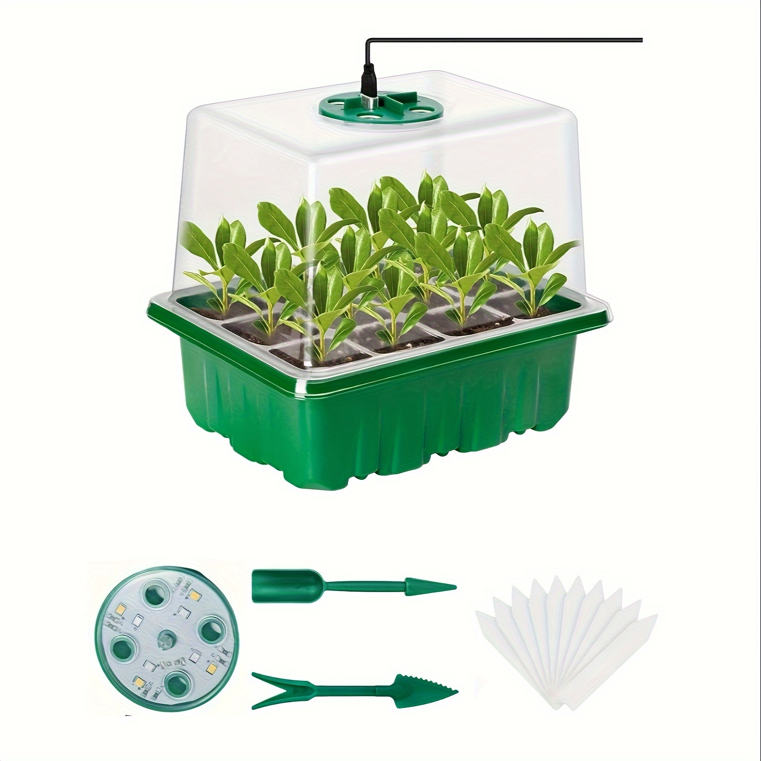 Seedling Starter Kit - 1/2/3 S - đánh giá và giá Grow Light Led
