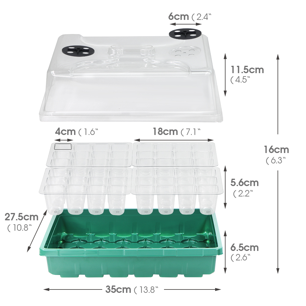 Warm Seedlings Box Heating Mat - đánh giá và giá Seed Starter Tray