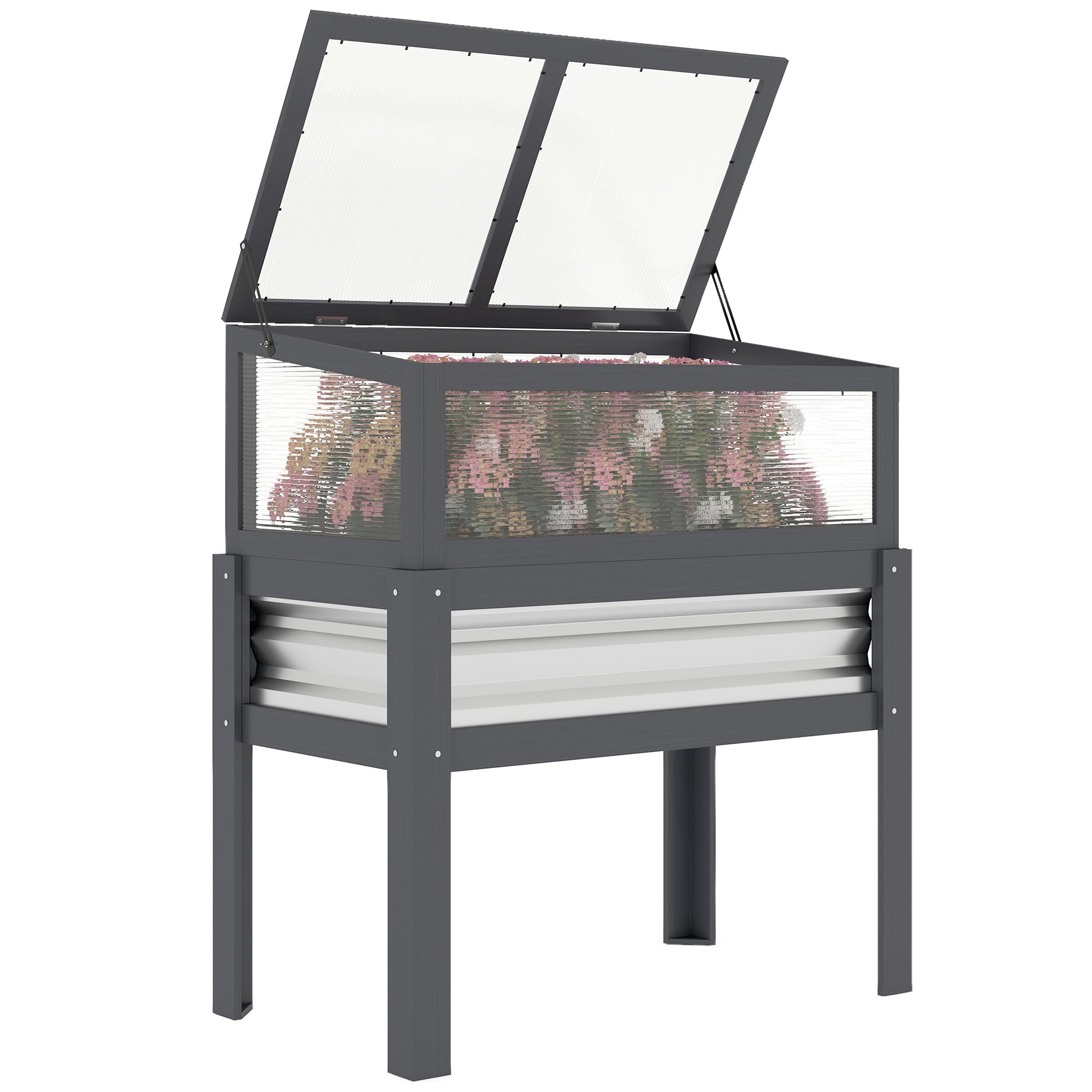 Wooden Raised Garden Bed with  - đánh giá và giá Raised Garden Bed