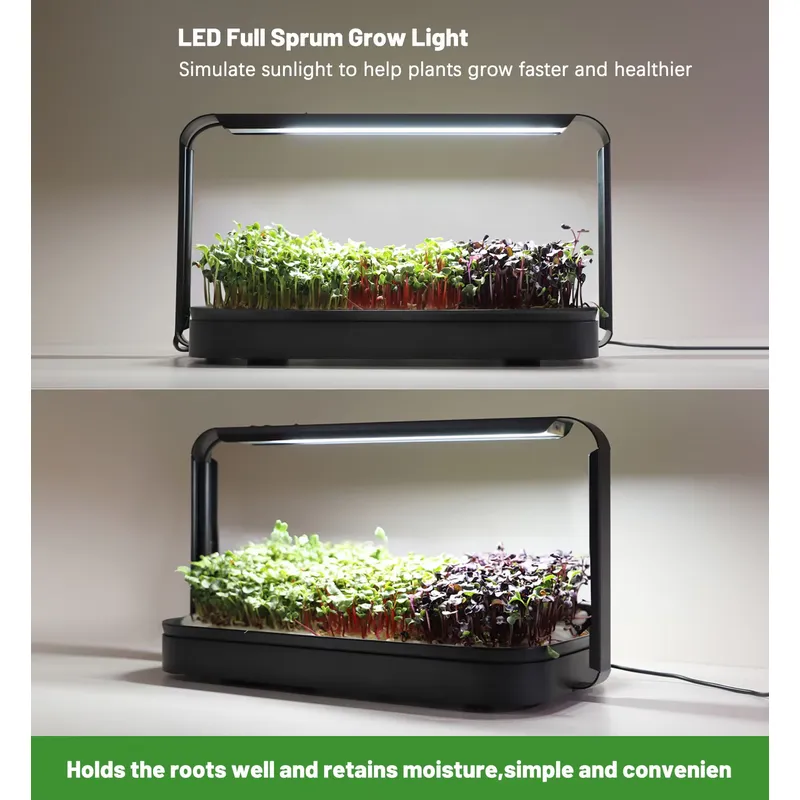 Hydroponic Tray Indoor Microgr - đánh giá và giá Hydroponic Kit