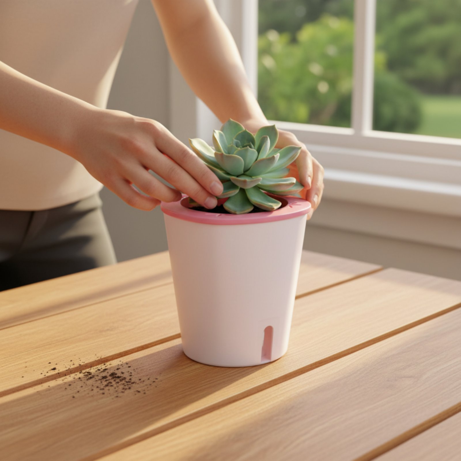 Self Watering Planter Large Si - đánh giá và giá Self Watering Planter