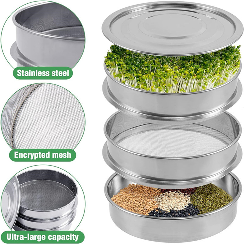 Stainless Steel Plant Germinat - đánh giá và giá Hydroponic Kit