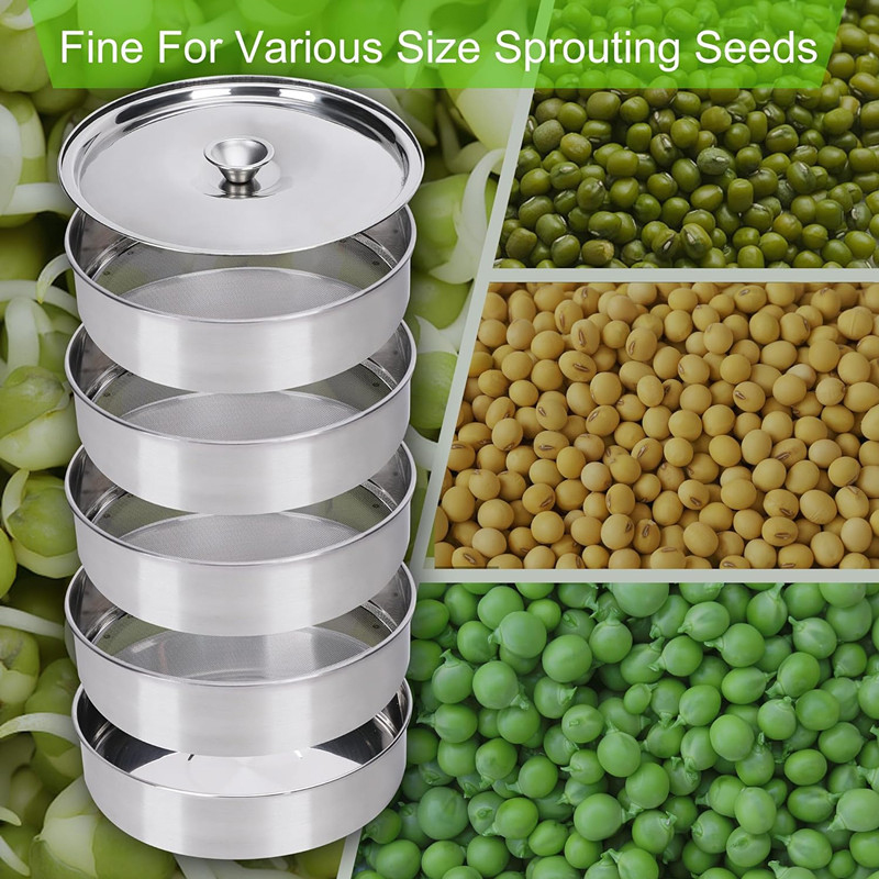 Stainless Steel Plant Germinat - đánh giá và giá Hydroponic Kit