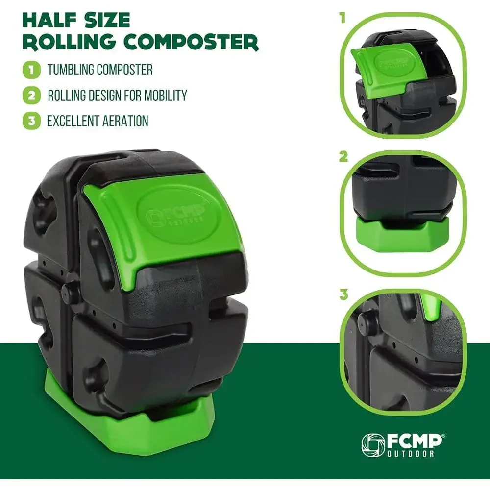 Outdoor Single Chamber Rotatin - đánh giá và giá Compost Bin