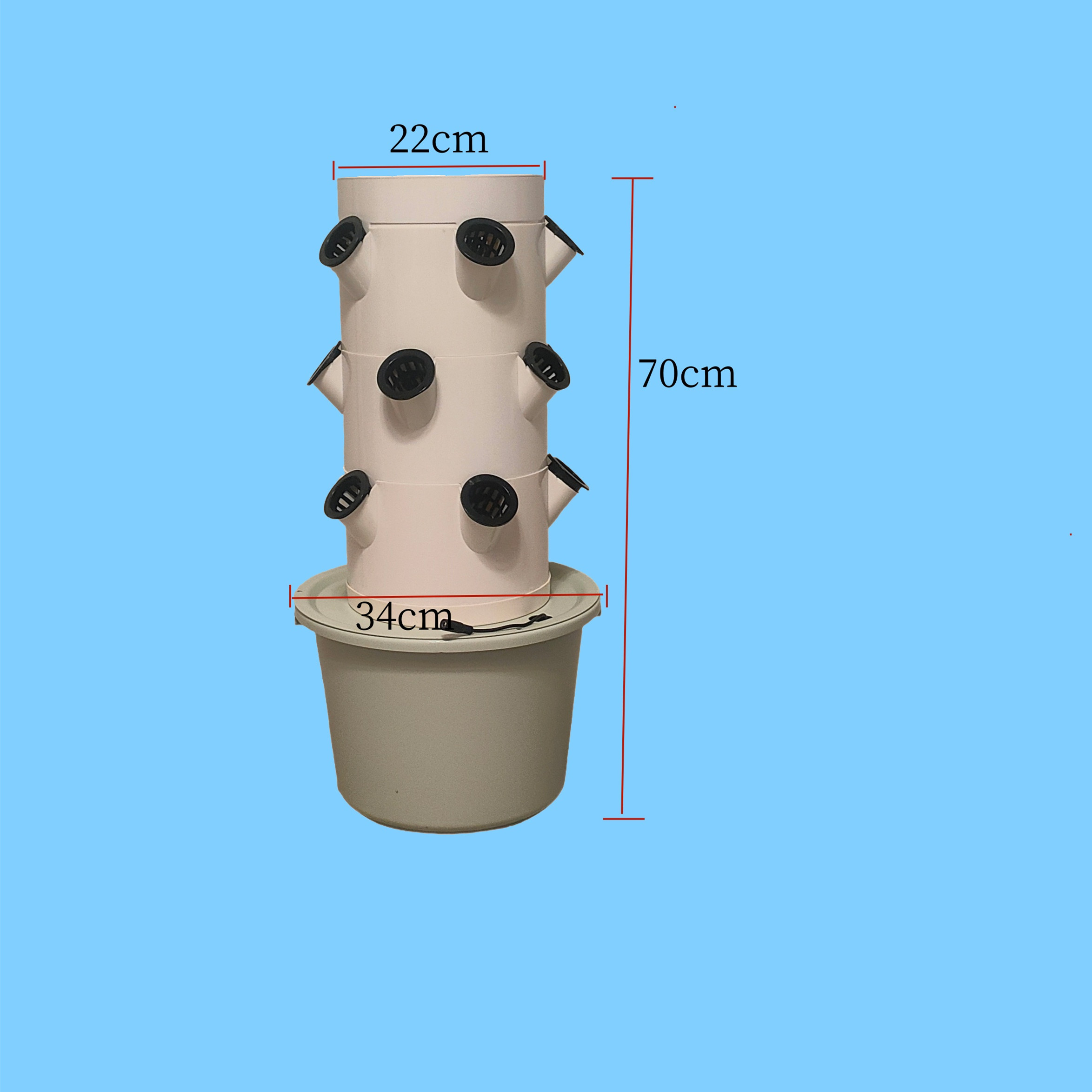 Vertical Hydroponic Growing Sy - đánh giá và giá Indoor Herb Garden