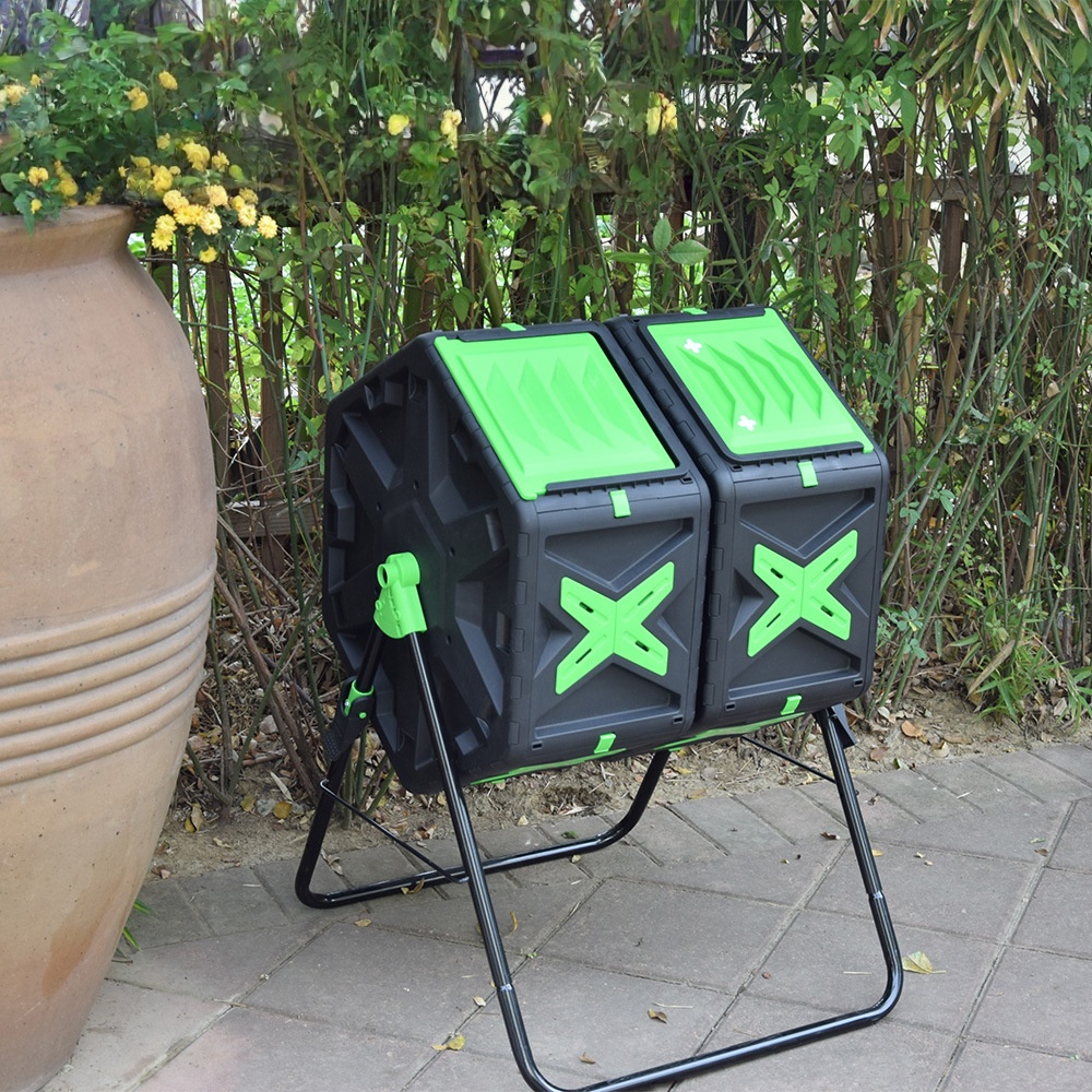 High Quality Plastic Modern Du - đánh giá và giá Compost Bin
